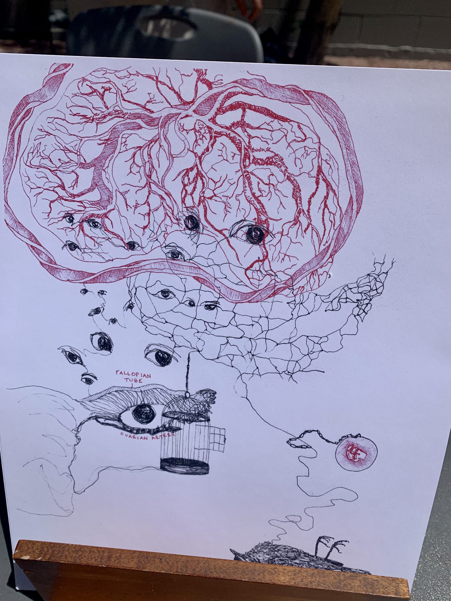 Pop-up event: artivism supporting Roe v. Wade through community artmaking