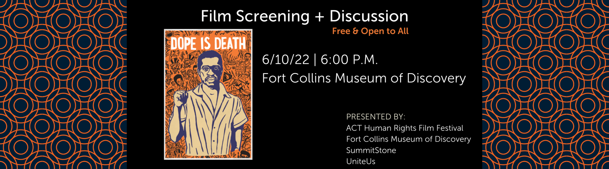 Film screening: "Dope Is Death"