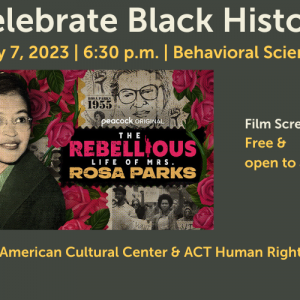 Film screening: The Rebellious Life of Mrs. Rosa Parks