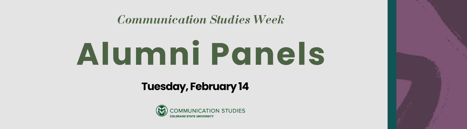 Communication Studies Week: Alumni Panels
