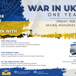 War in Ukraine: One Year Later