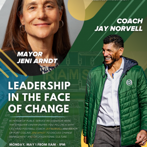 Leadership in the Face of Change: Lunch with Coach Norvell and Mayor Arndt