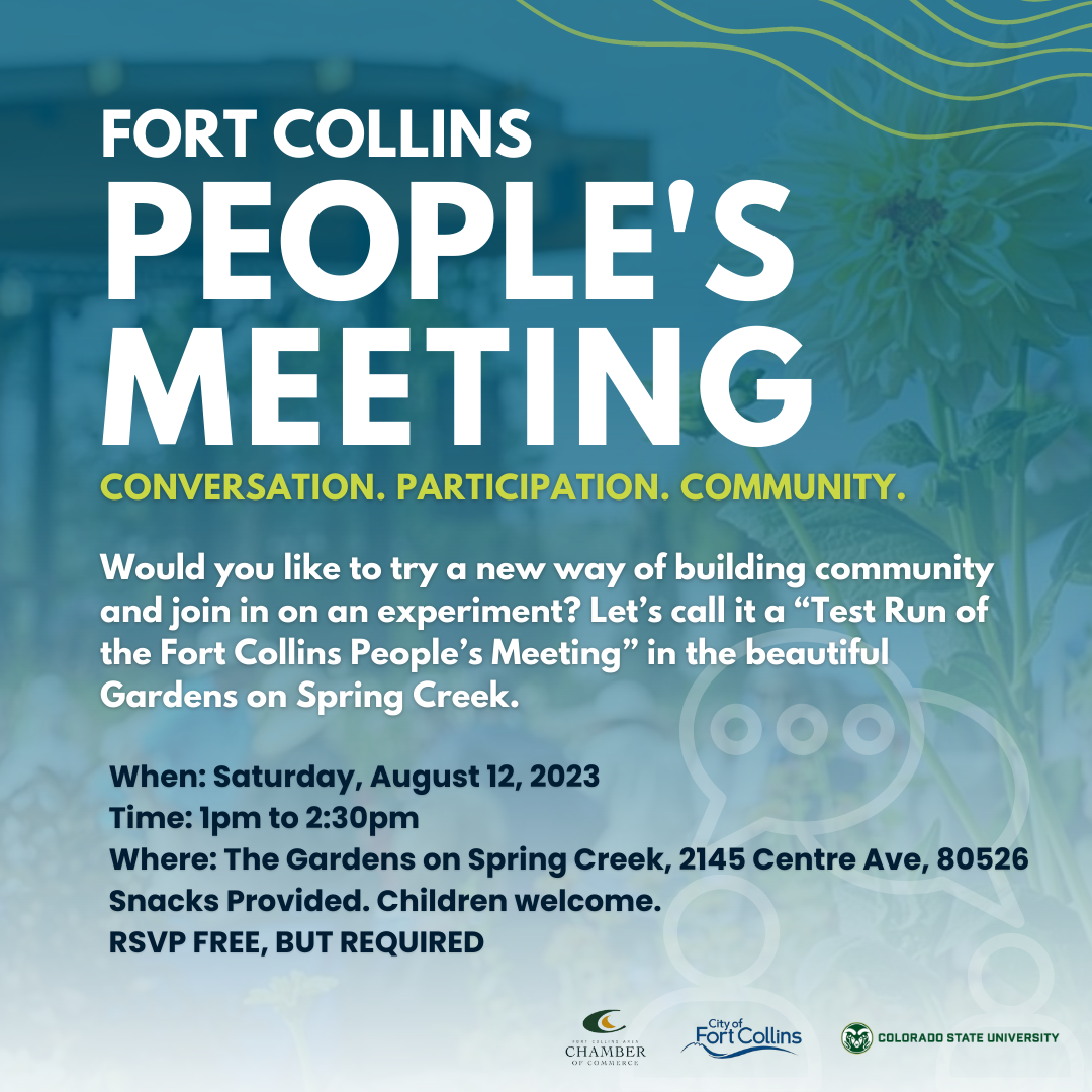 People's Meeting at the Gardens on Spring Creek