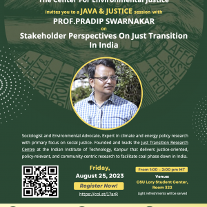 CEJ - Java and Justice with Prof. Pradip Swarnakar